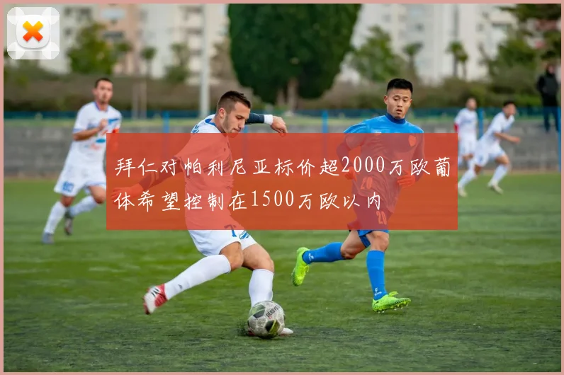 拜仁对帕利尼亚标价超2000万欧葡体希望控制在1500万欧以内